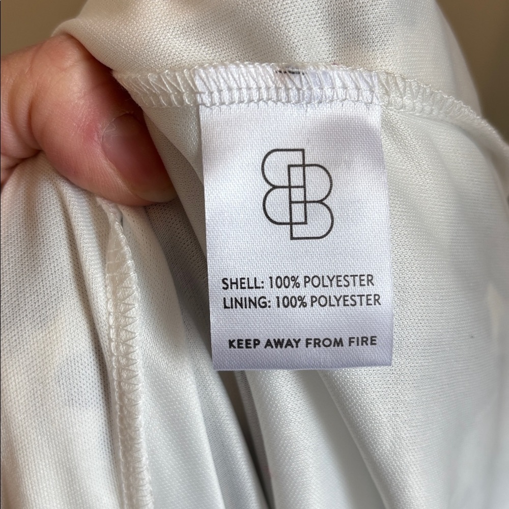 Baltic Born Santorini Floral Maxi Dress Gray White NWT - Picture 11 of 11